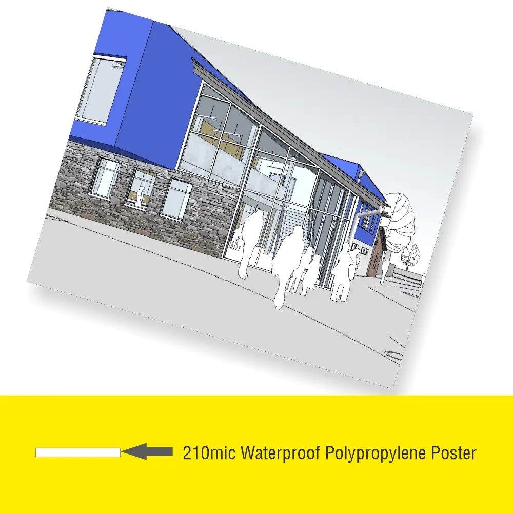 GLOSS SYNTHETIC POSTERS - from £1.09